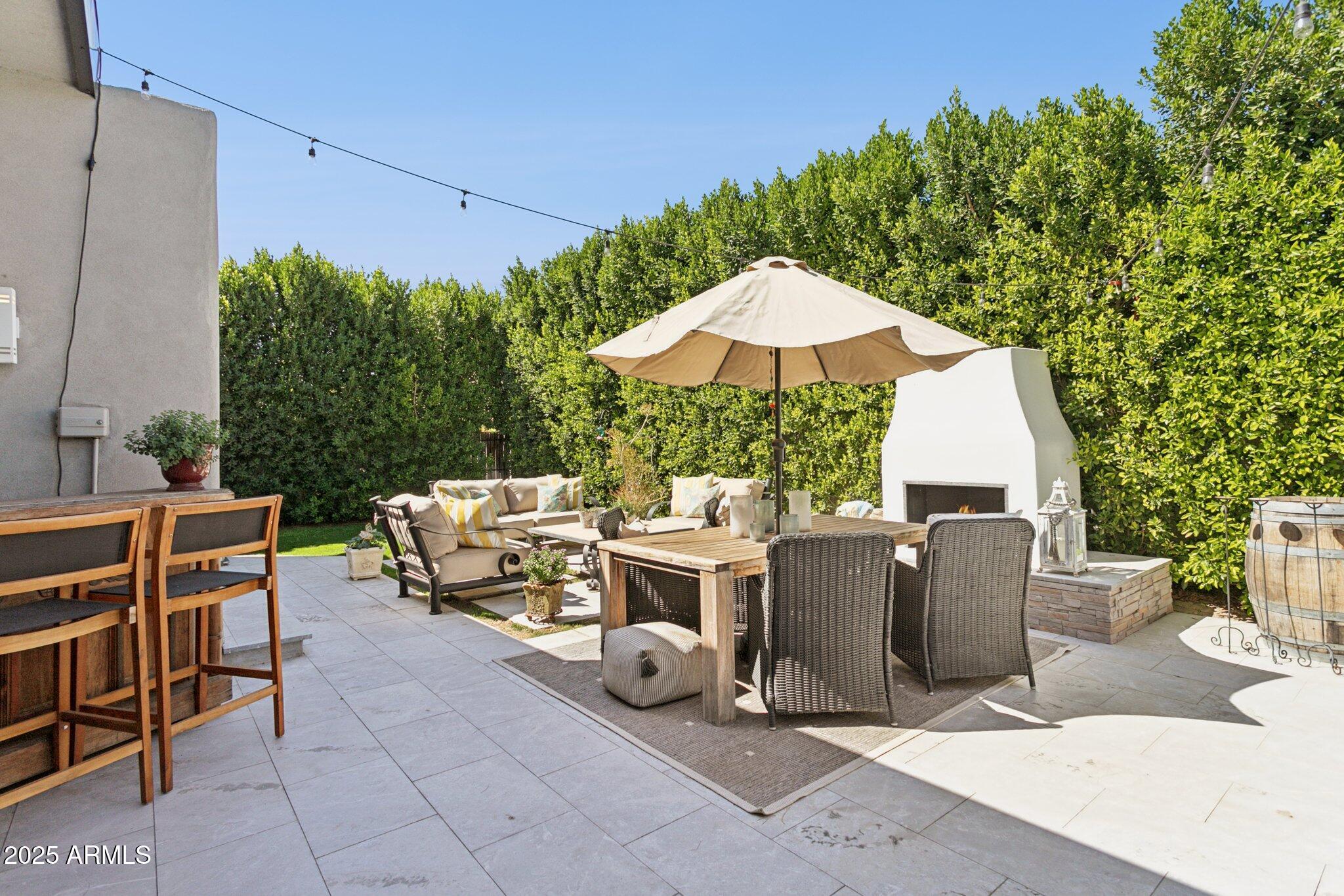 216 West Winged Foot Road Phoenix, AZ 85023 - Photo 35 of 57 A patio built for entertaining