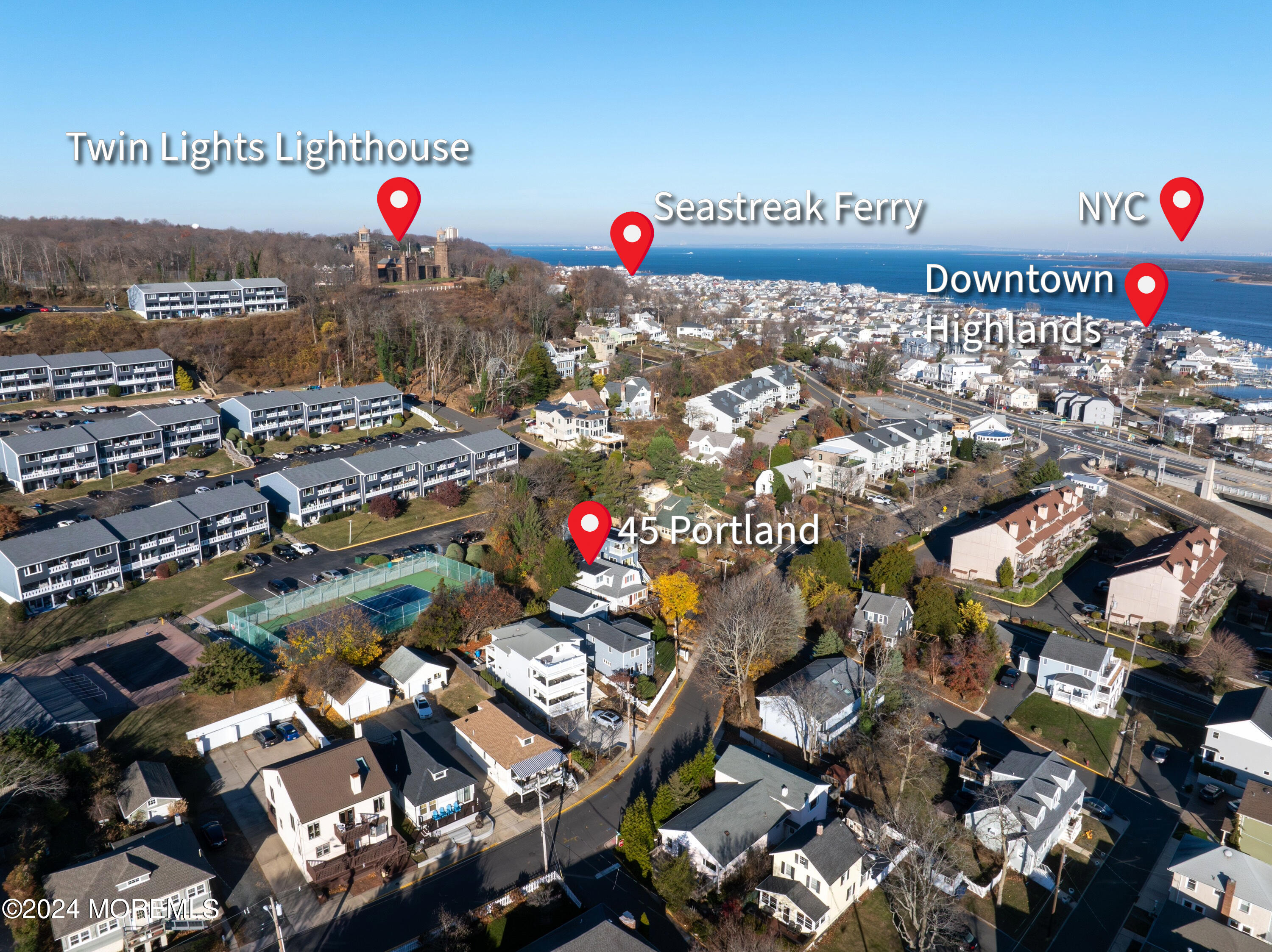 45 Portland Road Highlands, NJ 07732 - Photo 24 of 61 Minutes to Ferry