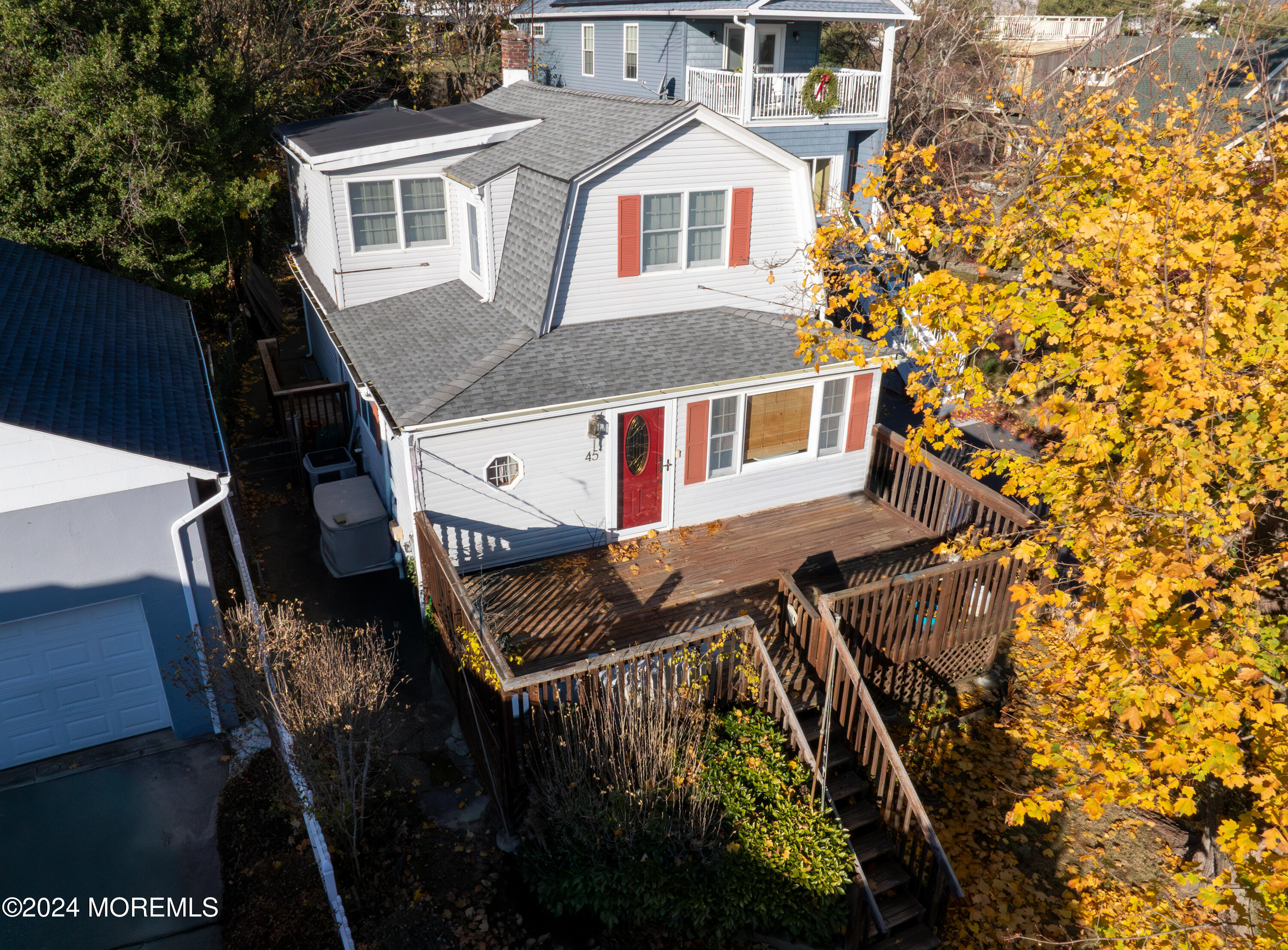 45 Portland Road Highlands, NJ 07732 - Photo 9 of 61 Aerial View of house