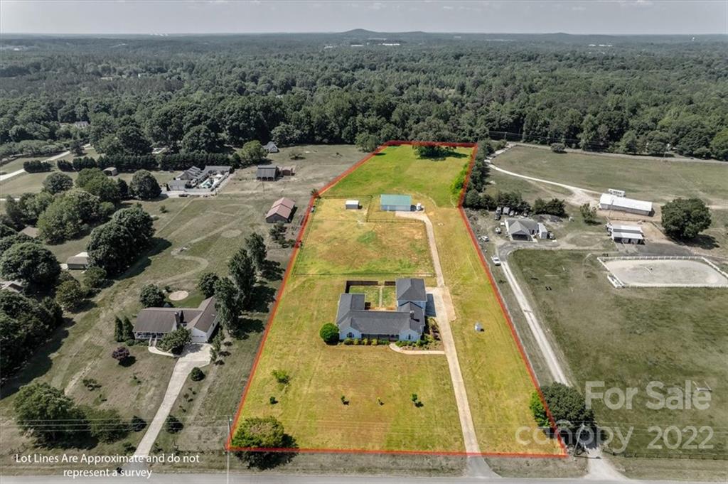 5249 Willow Pond Road Lake Wylie, SC 29710 - Photo 1 of 45 an aerial view of residential houses with outdoor space