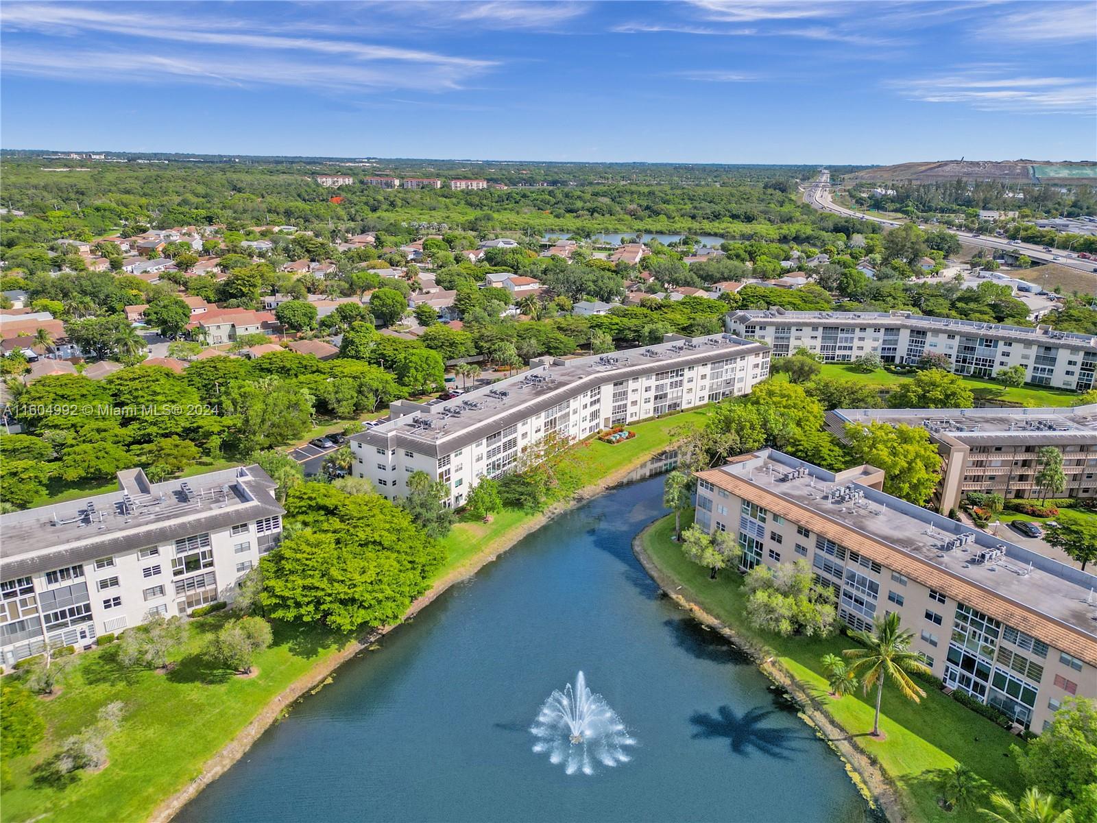 a view of a city with an ocean