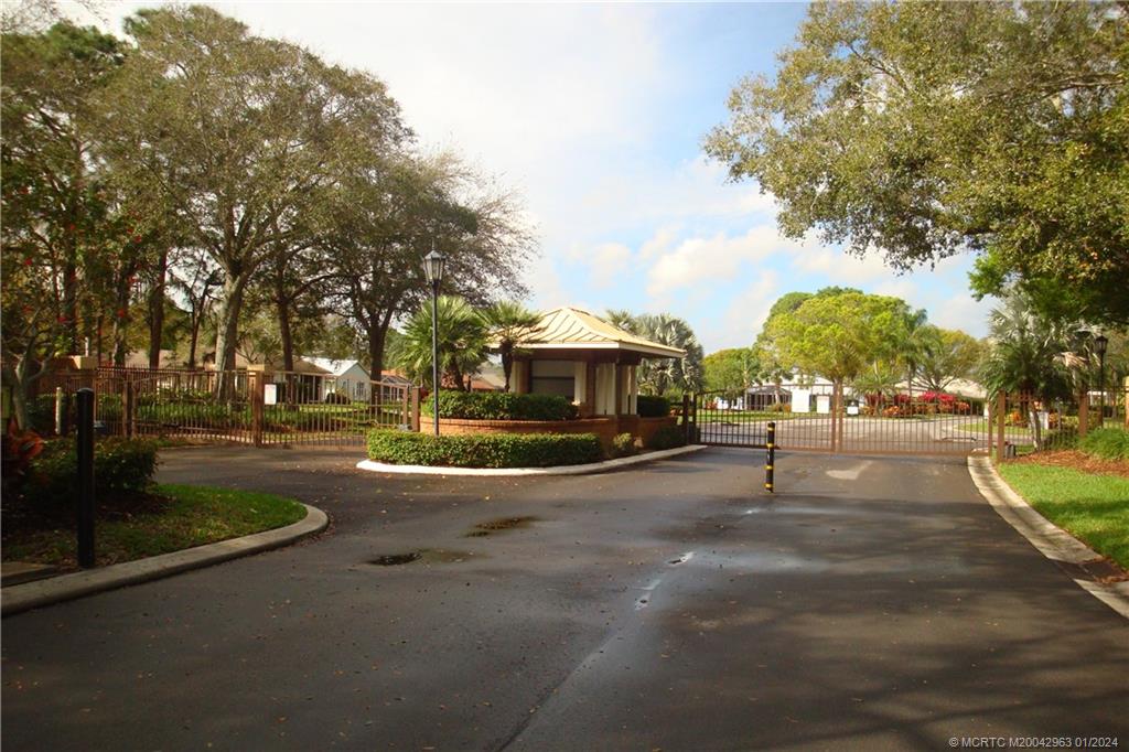 2209 Southwest Oak Ridge Road Palm City, FL 34990 - Photo 30 of 35 Gated Entry