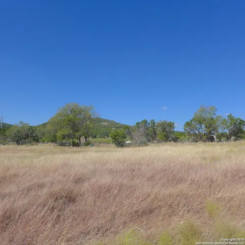a view of an outdoor space and mountain view