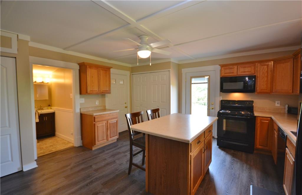 272 Tank Farm Road, Unit C Aliquippa, PA 15001 - Photo 9 of 25 Kitchen leads to 1st floor laundry/mudroom and door to new composite deck.