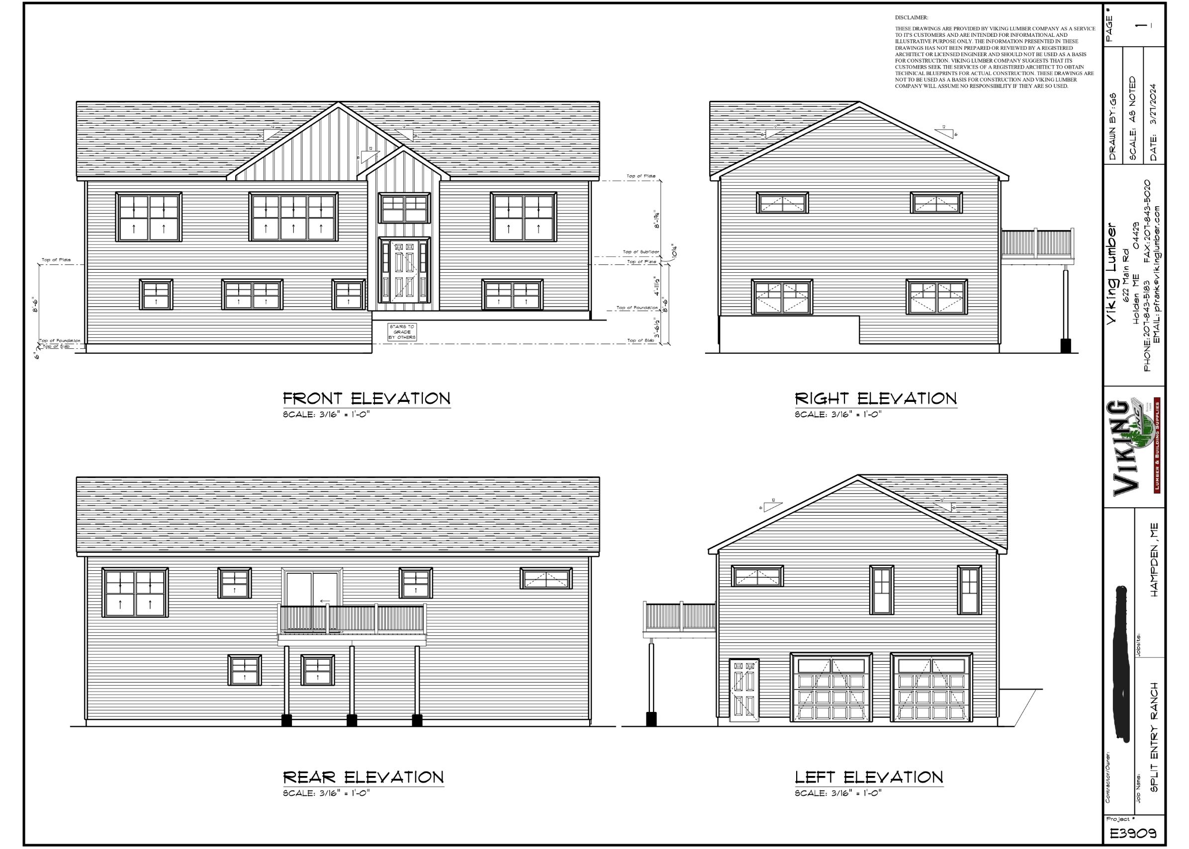 327 Western Avenue Hampden, ME 04444 - Photo 6 of 53 blueprint1