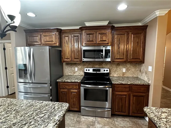 a storage room with an empty room