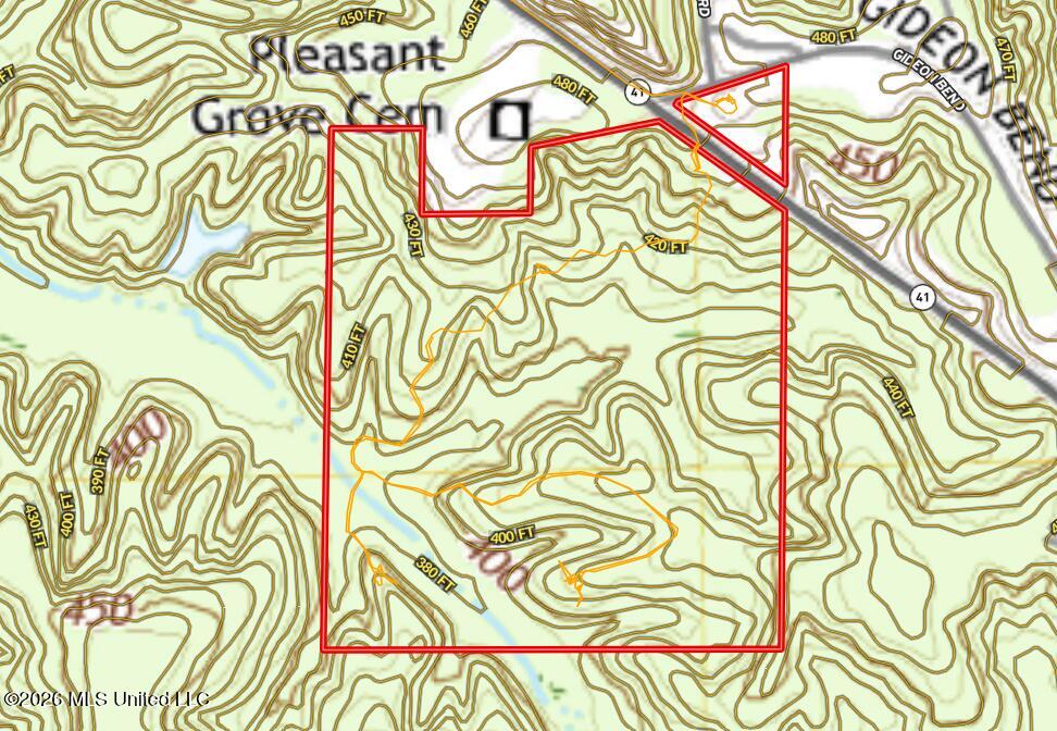 41 Mississippi Pontotoc, MS 38863 - Photo 46 of 47 topo