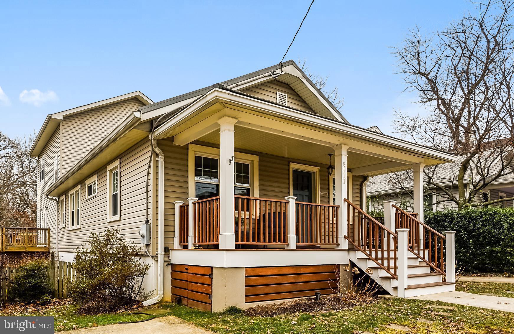 8111 Grove Street Silver Spring, MD 20910 - Photo 1 of 39 Front Exterior