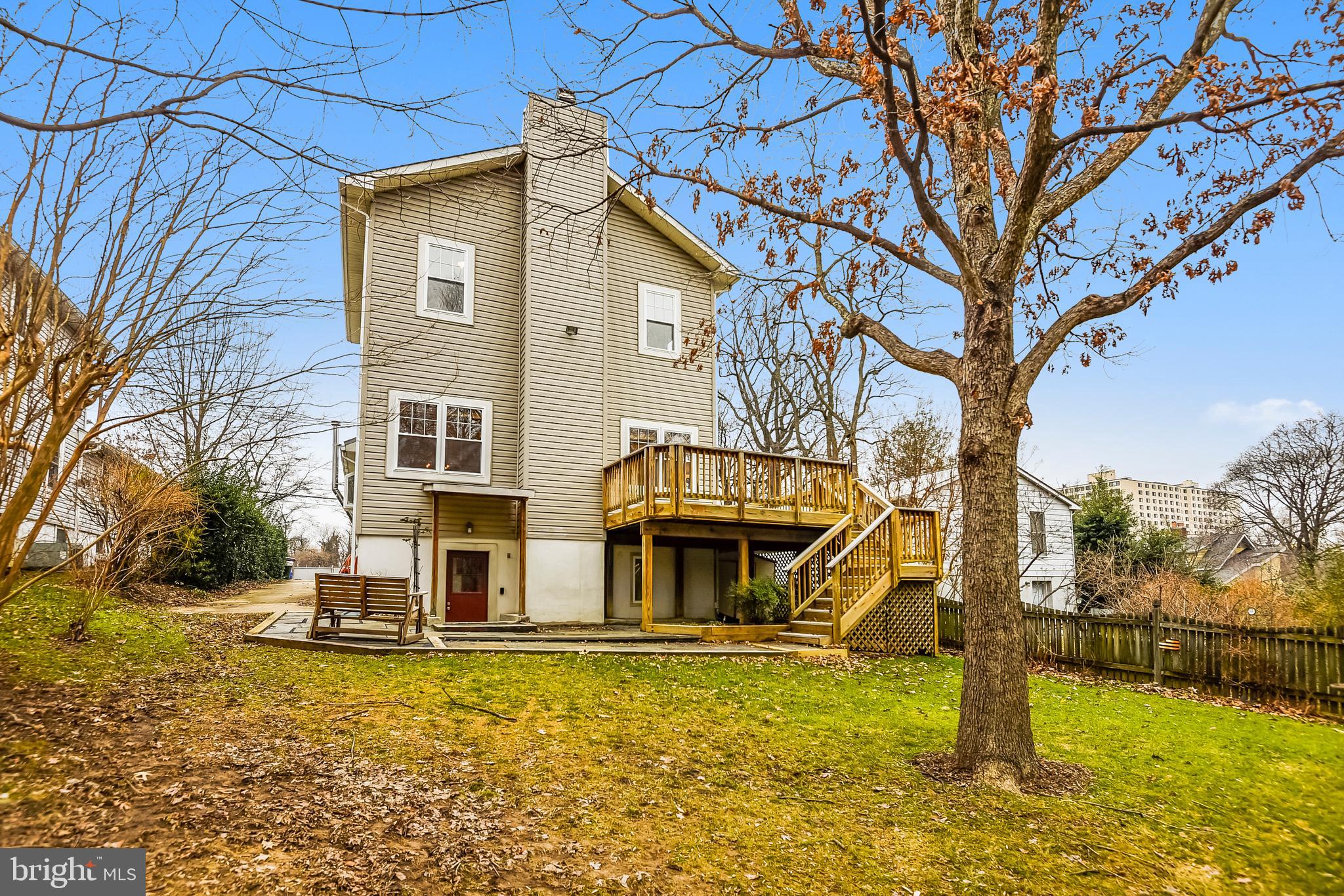 8111 Grove Street Silver Spring, MD 20910 - Photo 39 of 39 Rear Exterior