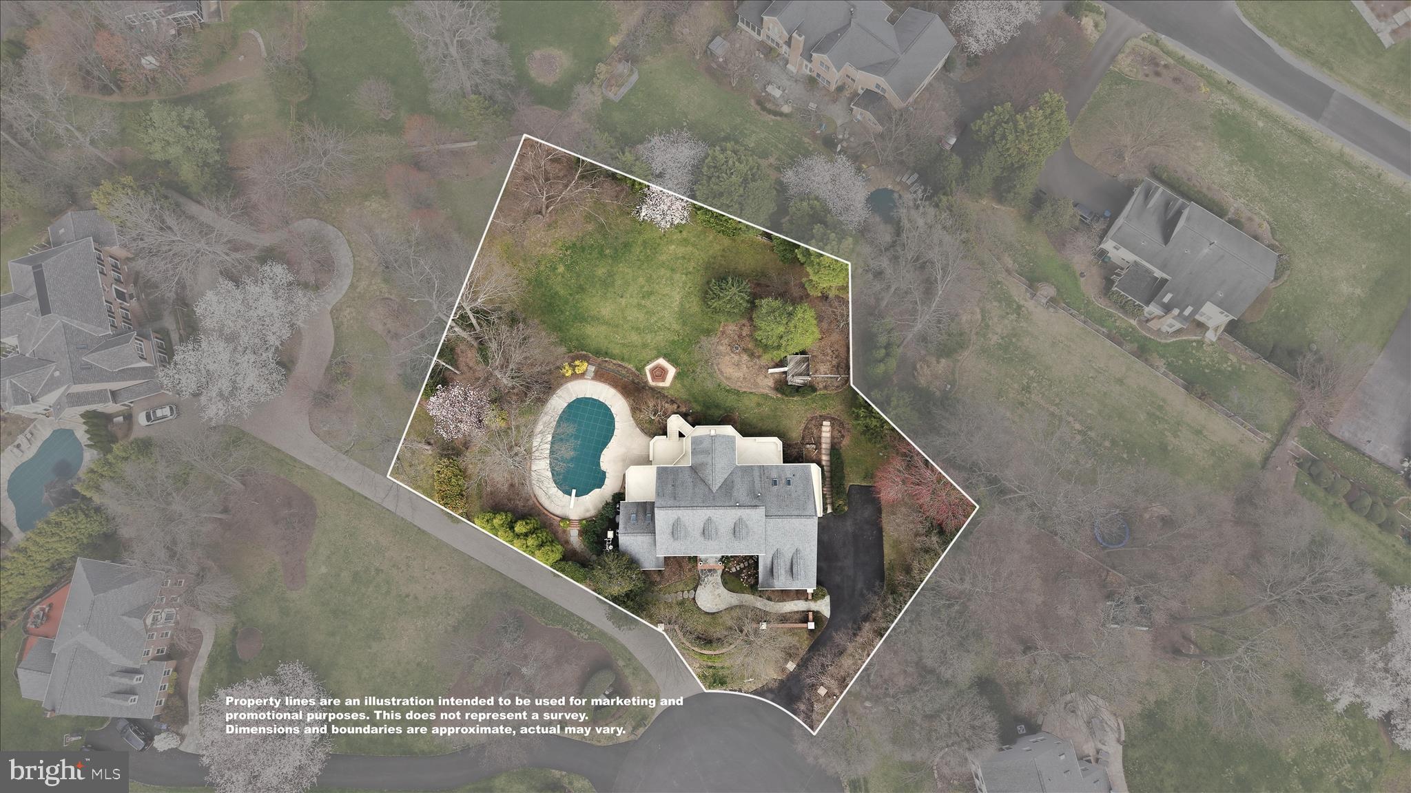 1234 Tottenham Court Reston, VA 20194 - Photo 47 of 55 Property Lines