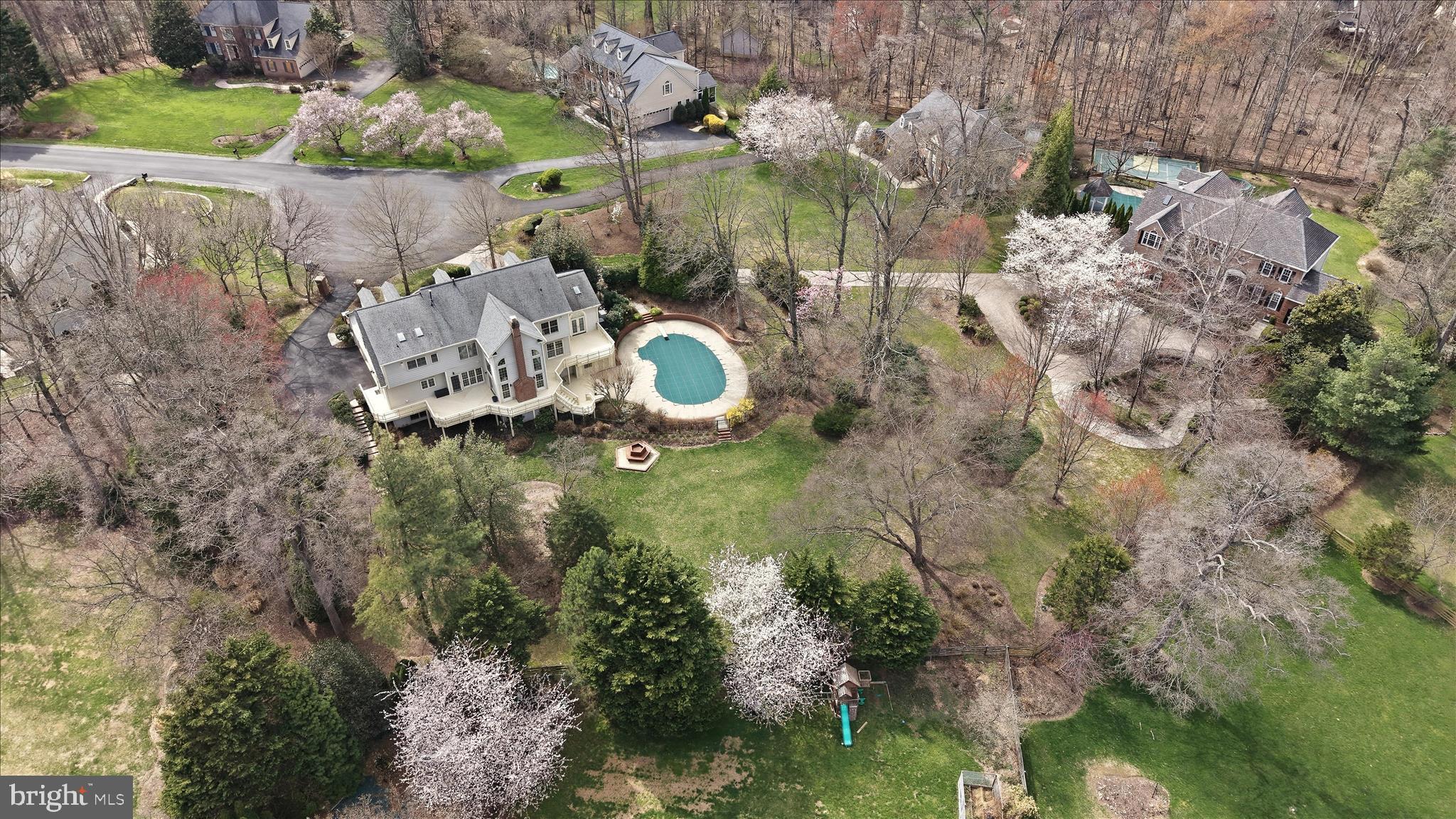 1234 Tottenham Court Reston, VA 20194 - Photo 50 of 55 Aerial View