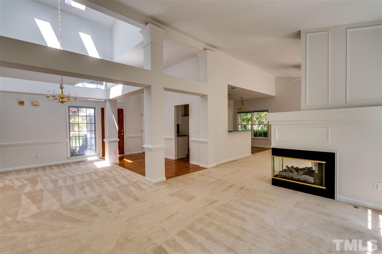2337 Kendricks Court Raleigh, NC 27613 - Photo 6 of 25 a view of a livingroom with a fireplace