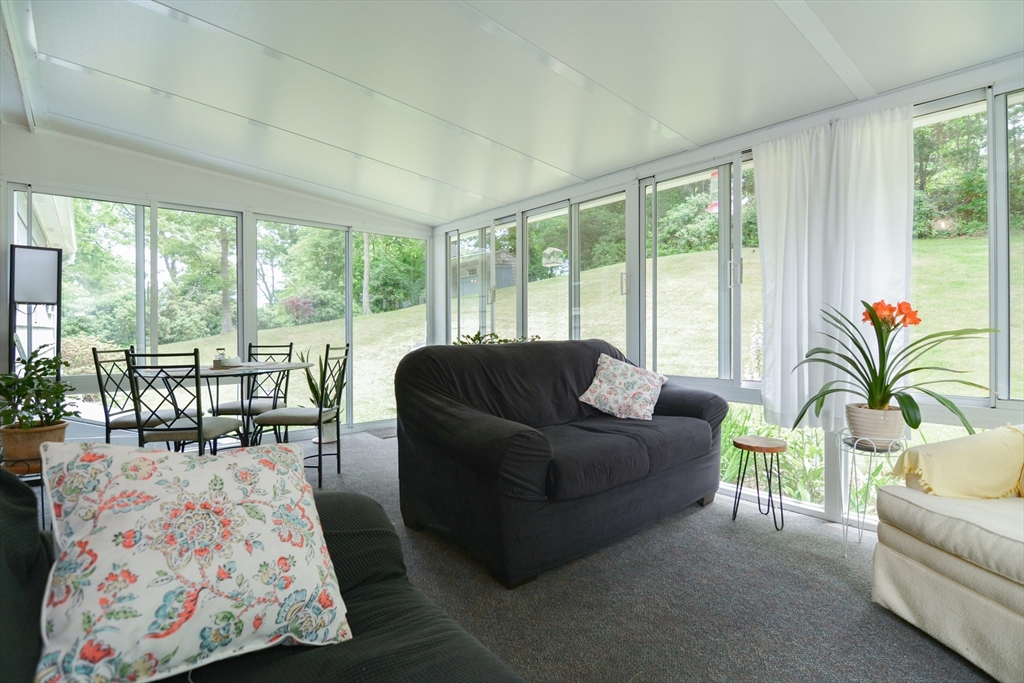 48 Smiths Lane Kingston, MA 02364 - Photo 24 of 38 a living room with furniture and floor to ceiling windows