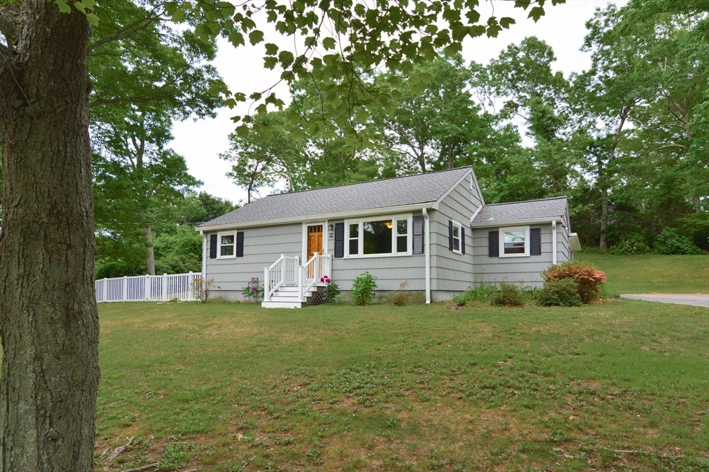 48 Smiths Lane Kingston, MA 02364 - Photo 32 of 38 a view of a house with a yard
