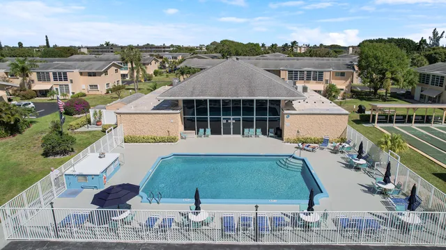a view of a house with pool