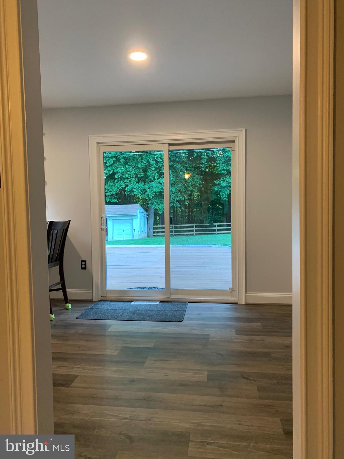 8003 Ronald Road Manassas, VA 20112 - Photo 23 of 47 From Kitchen: Back Entrance to Deck