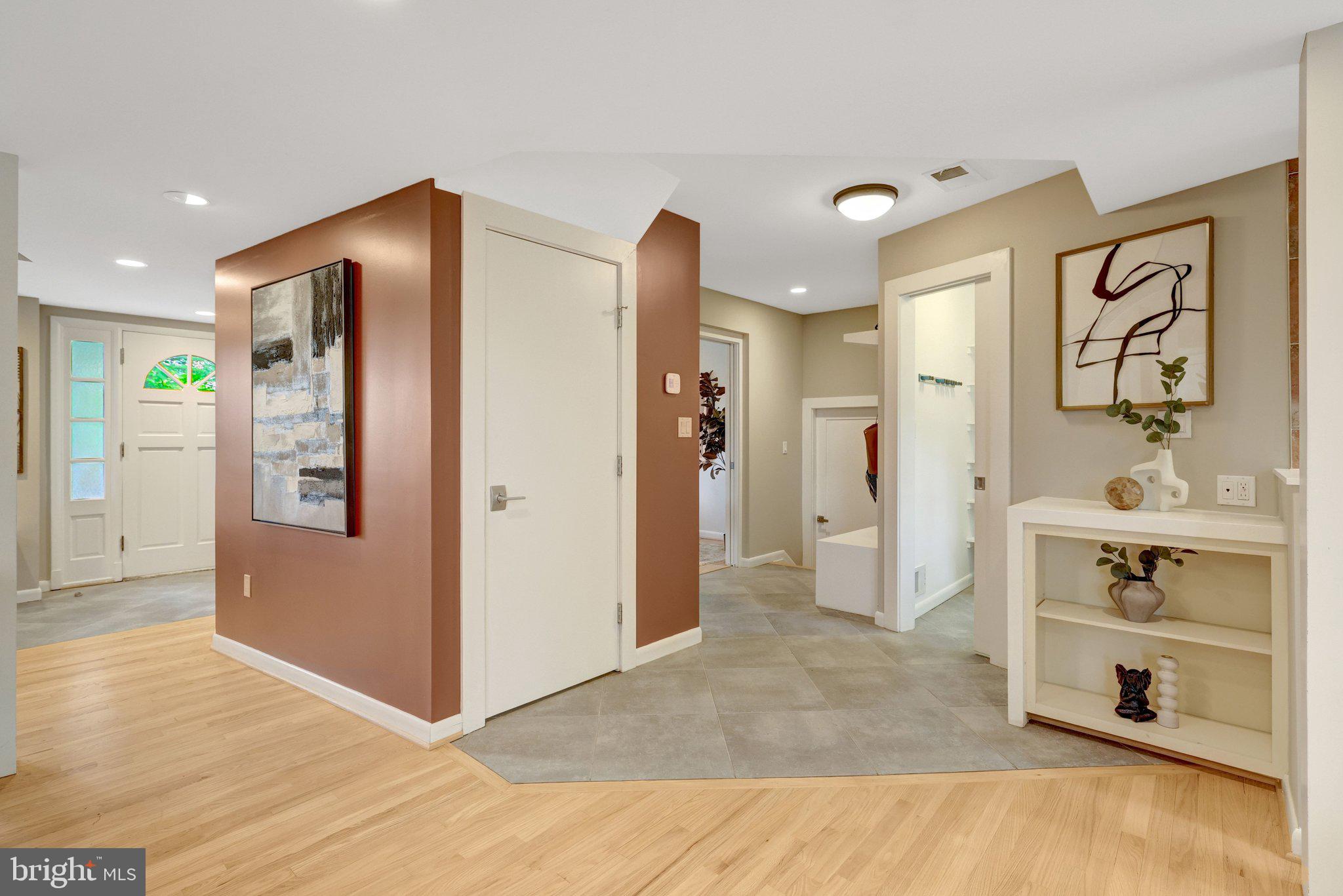 3308 Rocky Mt Road Fairfax, VA 22031 - Photo 24 of 65 From kitchen looking toward pantry and mudroom