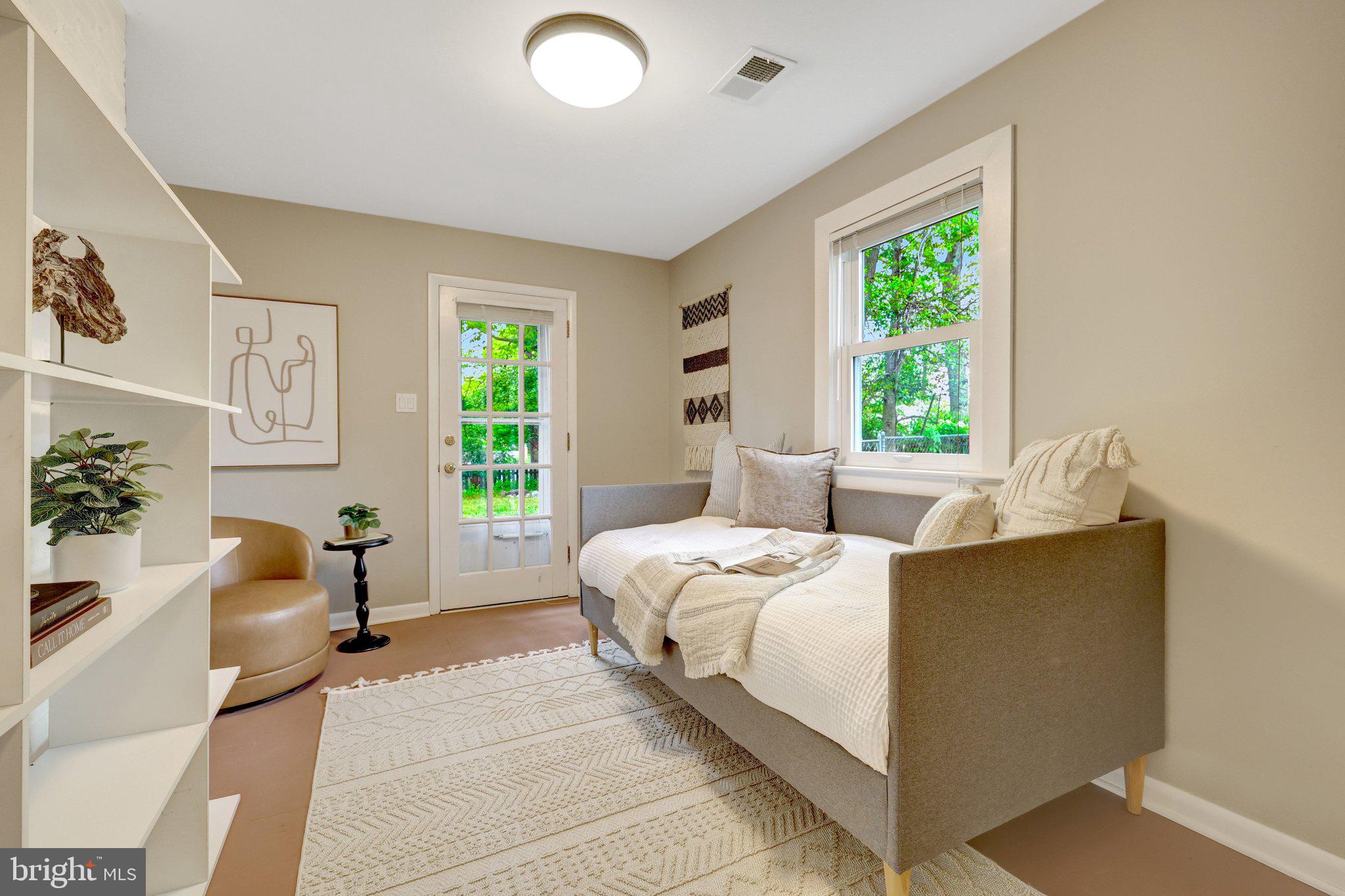 3308 Rocky Mt Road Fairfax, VA 22031 - Photo 29 of 65 Bedroom 5 or office with separate access to patio