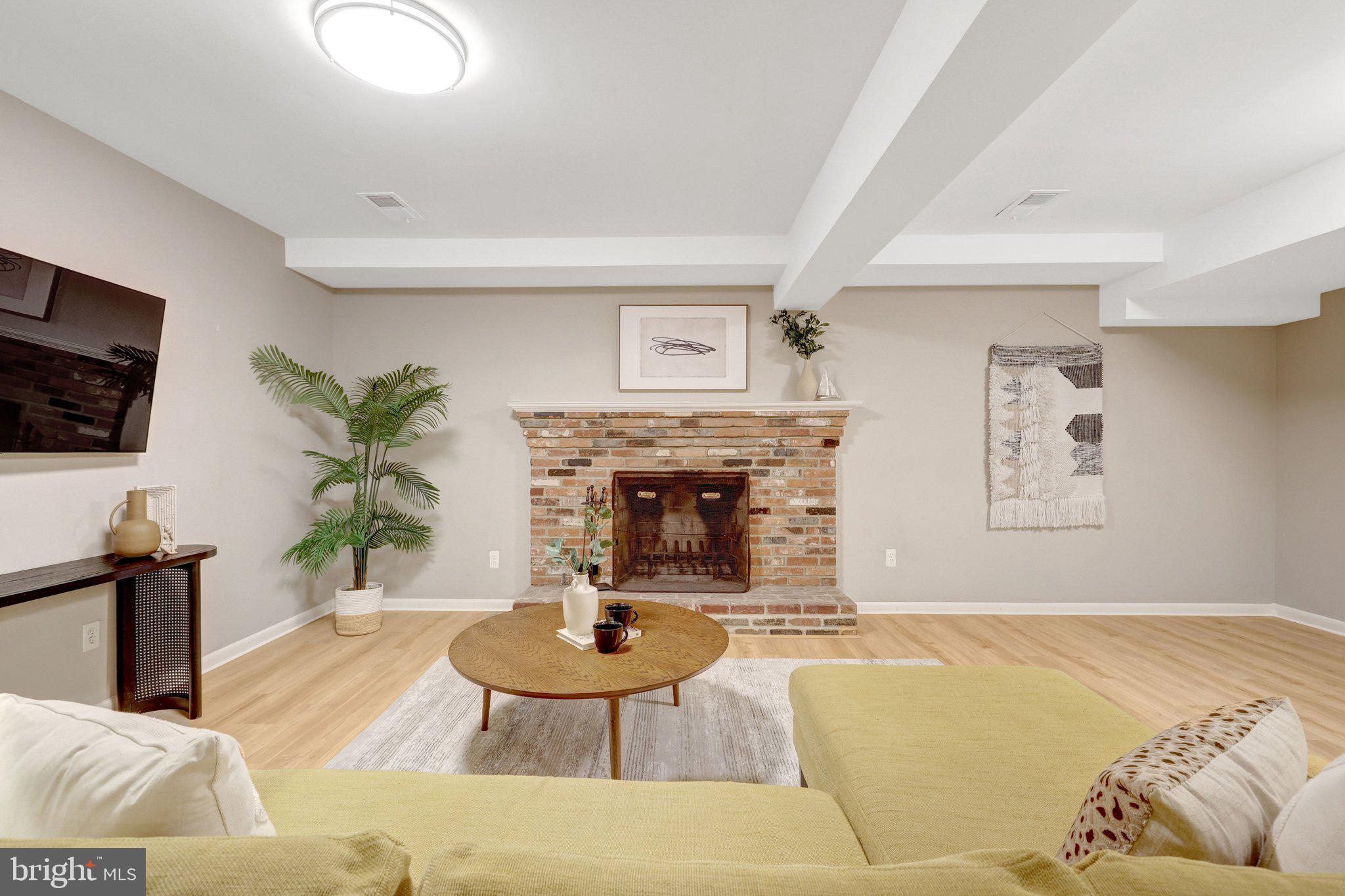 3308 Rocky Mt Road Fairfax, VA 22031 - Photo 47 of 65 Fireplace in family room