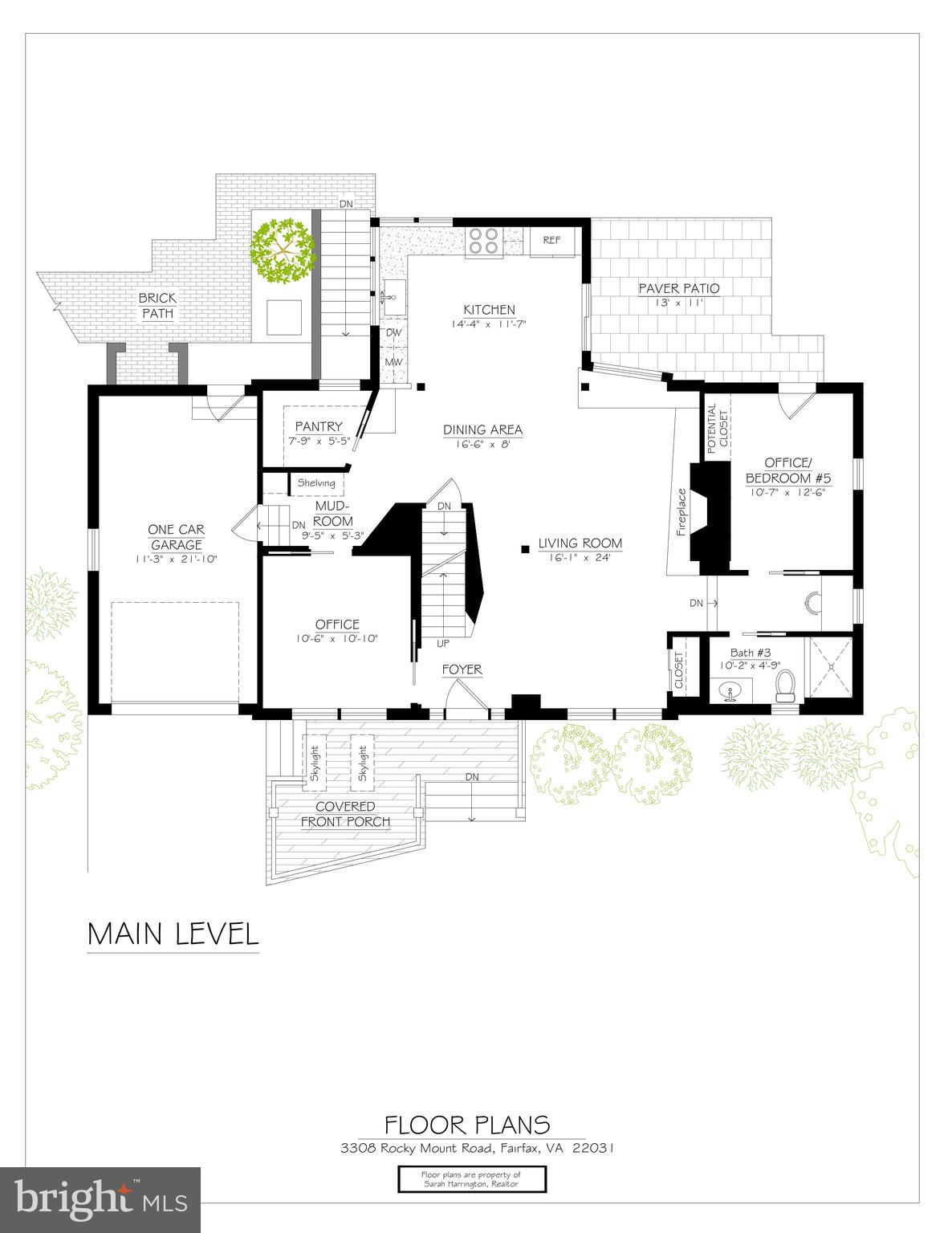 3308 Rocky Mt Road Fairfax, VA 22031 - Photo 62 of 65 Floor Plan - Main Level