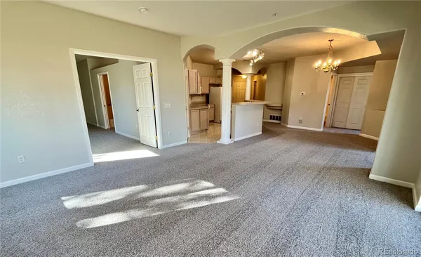 a view of a livingroom with a fireplace