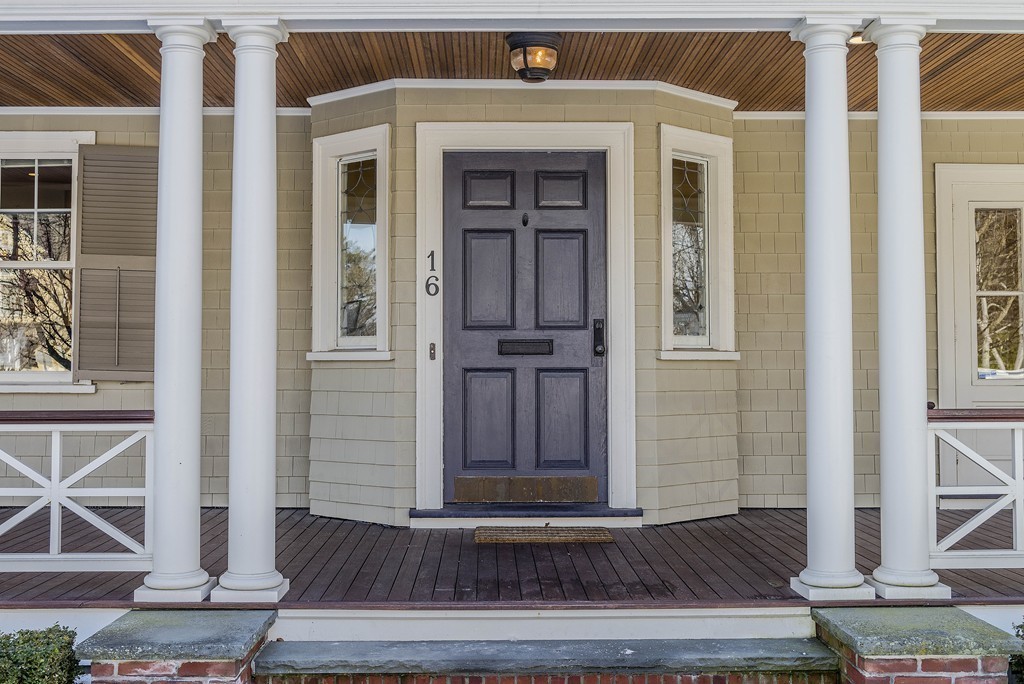 16 Winthrop Road Lexington, MA 02421 - Photo 3 of 29 a view of front door of house
