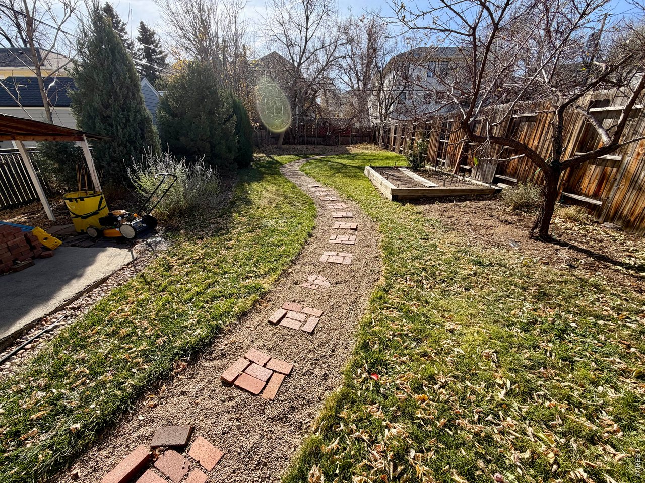 1020 Portland Place Boulder, CO 80304 - Photo 2 of 43 Lot extends all the way back to the fence, almost 1/4acre