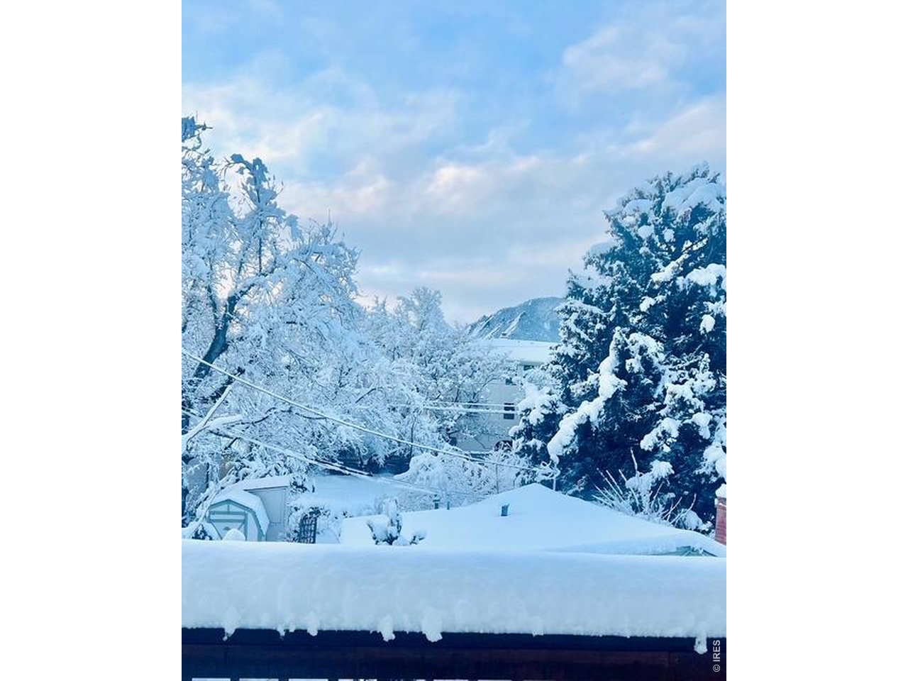 1020 Portland Place Boulder, CO 80304 - Photo 38 of 43 Flatiron views in the winter