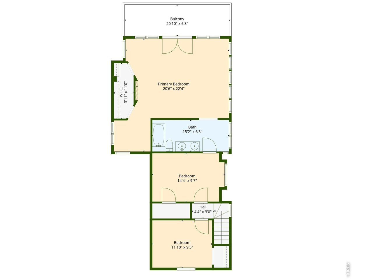 1020 Portland Place Boulder, CO 80304 - Photo 43 of 43 Main Residence Second Floor