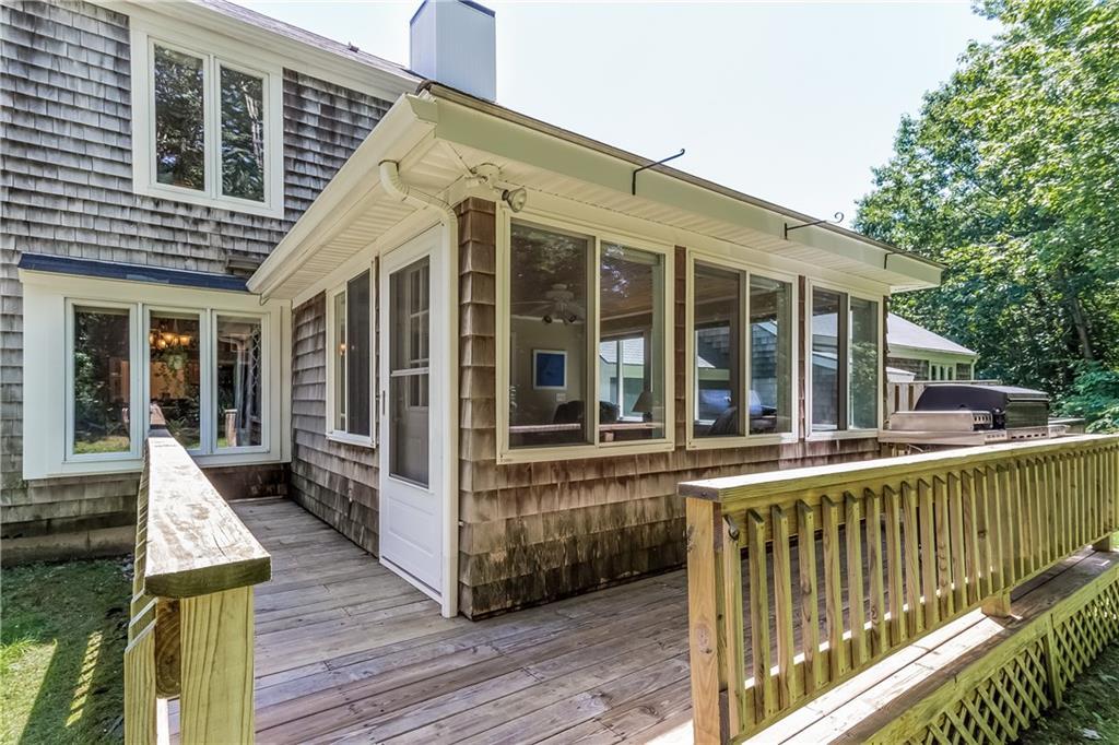 16 Cammock Road, Unit 16 Scarborough, ME 04074 - Photo 26 of 29 The outside deck surrounding the 4...