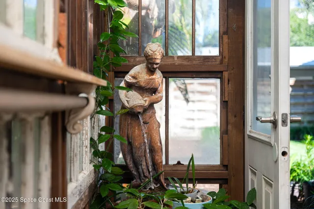 a house with trees in front of it
