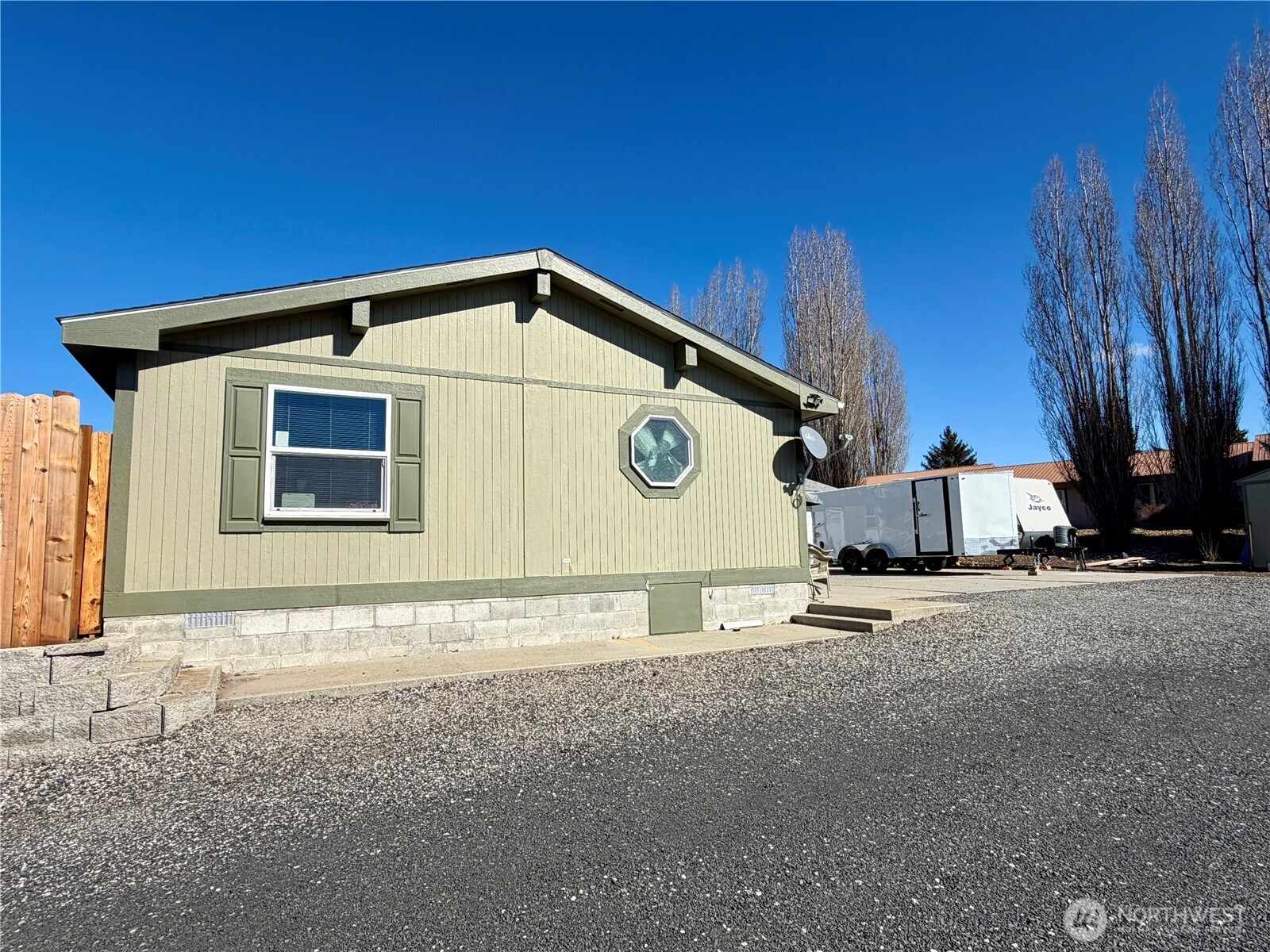 505 Northwest Portland Street Wilbur, WA 99185 - Photo 36 of 40 a front view of a house with a yard