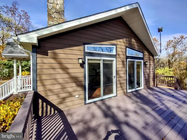 a view of a yard with trees