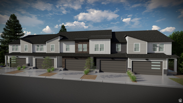 5205 South Acacia Drive, Unit 701 Mapleton, UT 84664 - Photo 1 of 1 View of front of house featuring concrete driveway and roof with shingles