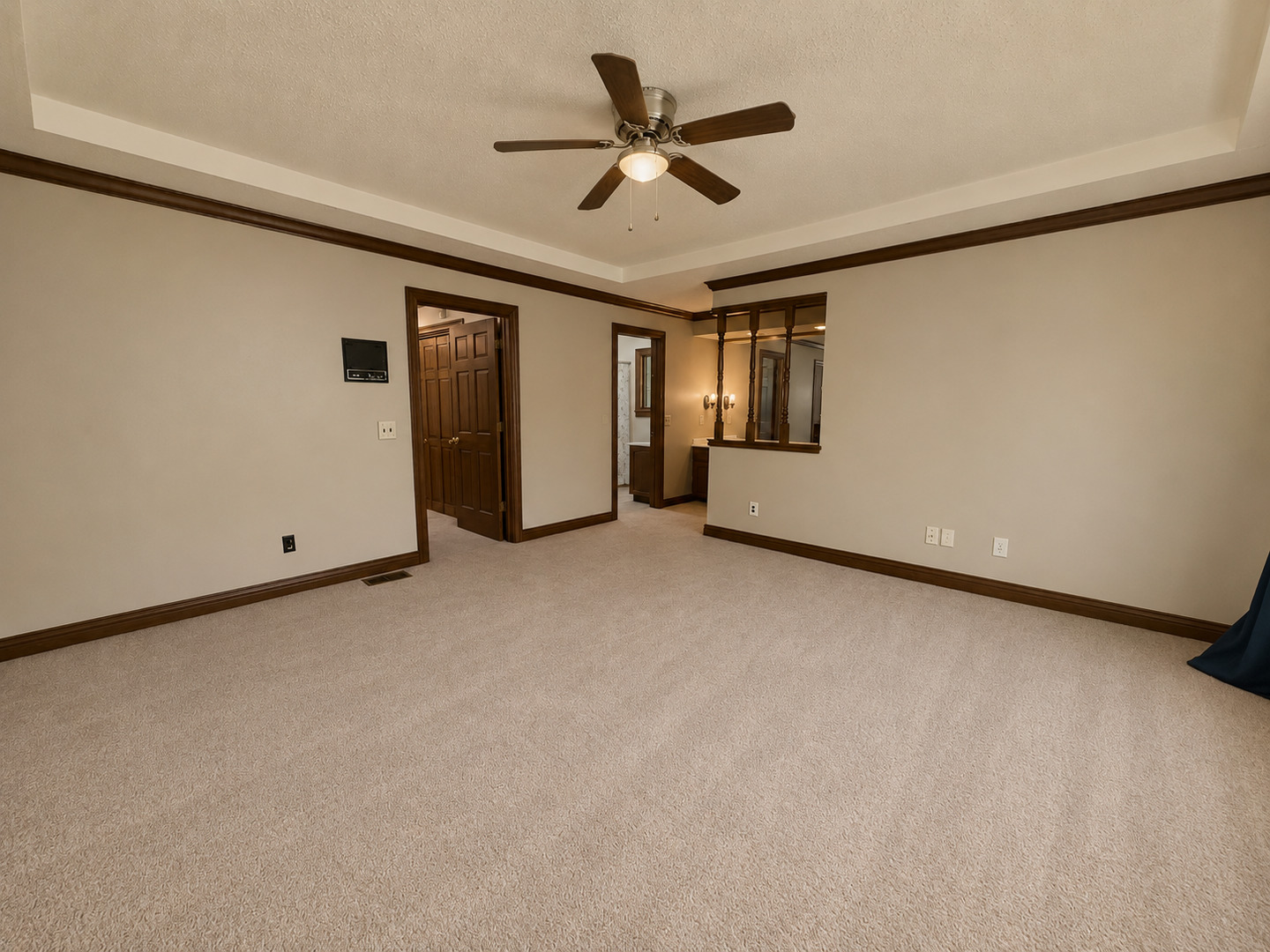 5996 South US 45 Road Metropolis, IL 62960 - Photo 17 of 41 a view of a livingroom with a ceiling fan and window