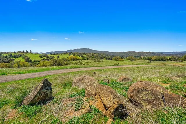 a view of a city and lake