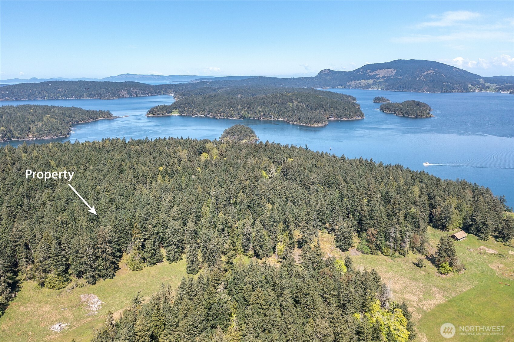 0 Tibbs Road Shaw Island, WA 98286 - Photo 30 of 36 a view of lake and mountain