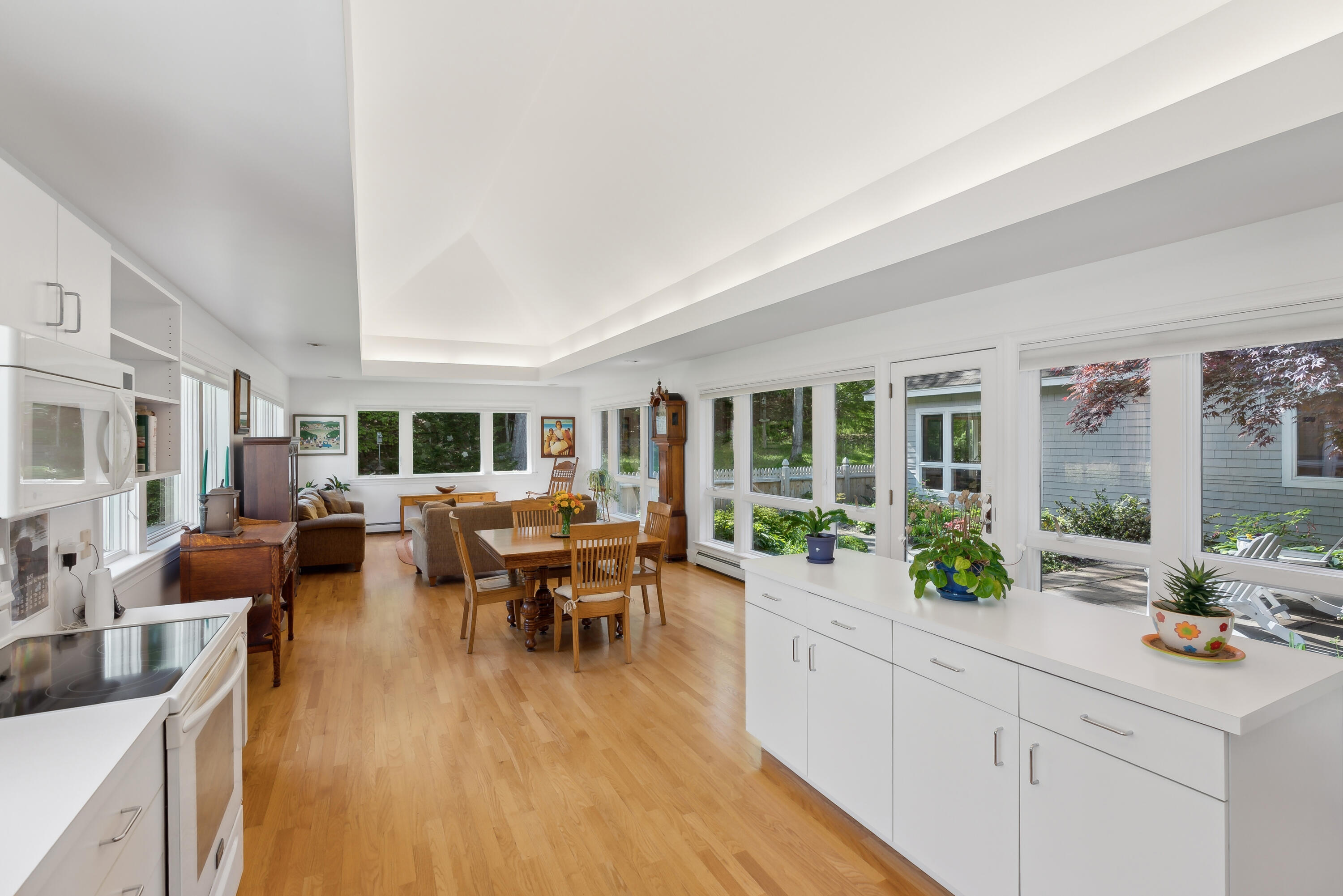27 Dipper Cove Road Harpswell, ME 04066 - Photo 7 of 29 Kitchen to Sitting Area View