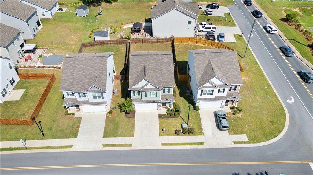 103 Waterside Drive Calhoun, GA 30701 - Photo 42 of 48 an aerial view of residential houses with outdoor space