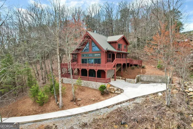 front view of house with a yard