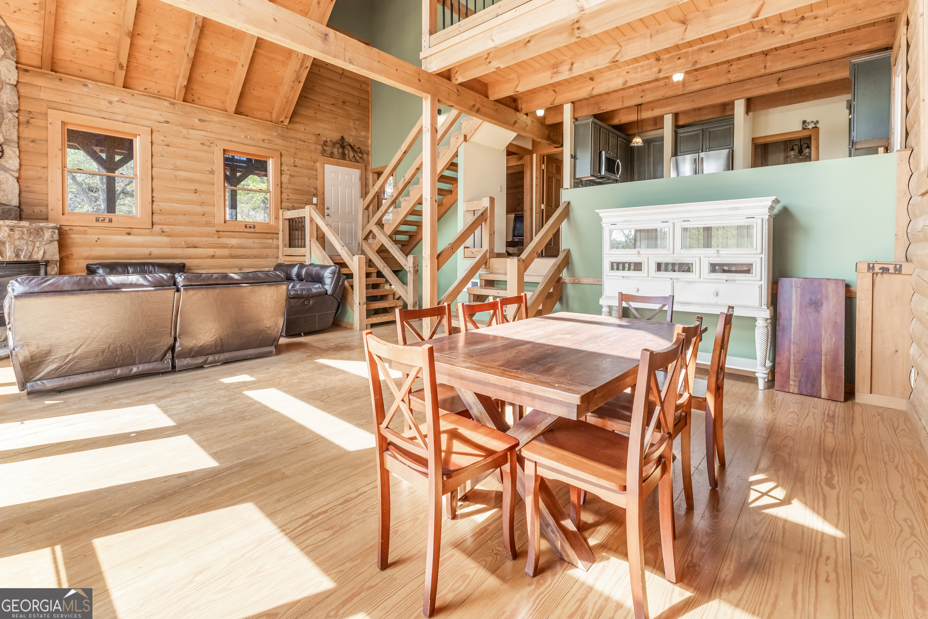 159 Eagle Creek Trail Rising Fawn, GA 30738 - Photo 13 of 37 a view of a patio with a table and chairs