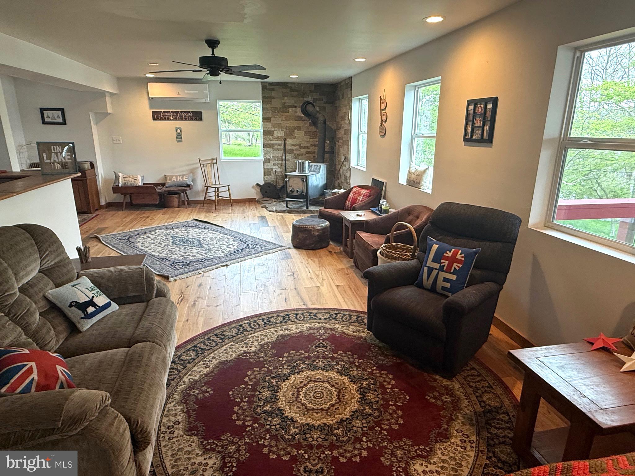 106 North Rock Ridge Lane Mount Storm, WV 26739 - Photo 2 of 78 a living room with furniture and a large window