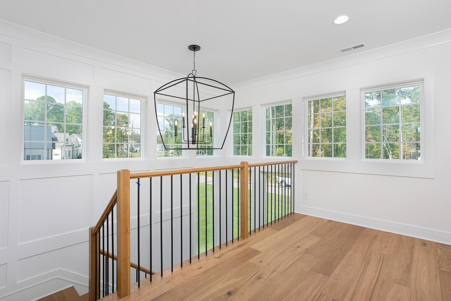1417 Starry Night Court Raleigh, NC 27613 - Photo 26 of 44 a view of hallway with windows