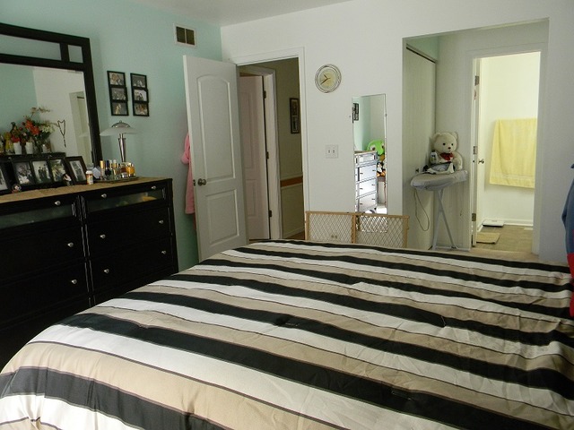 129 Virginia Court Streamwood, IL 60107 - Photo 9 of 14 a bedroom with a bed and a dresser
