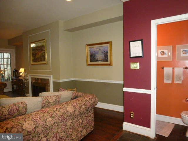 246 11th Street Southeast Washington, DC 20003 - Photo 3 of 30 Foyer & Powder Room