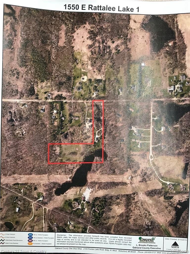1550 East Rattalee Lake Road Holly, MI 48442 - Photo 59 of 59 Aerial View of property