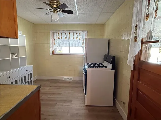 a room with storage and utility