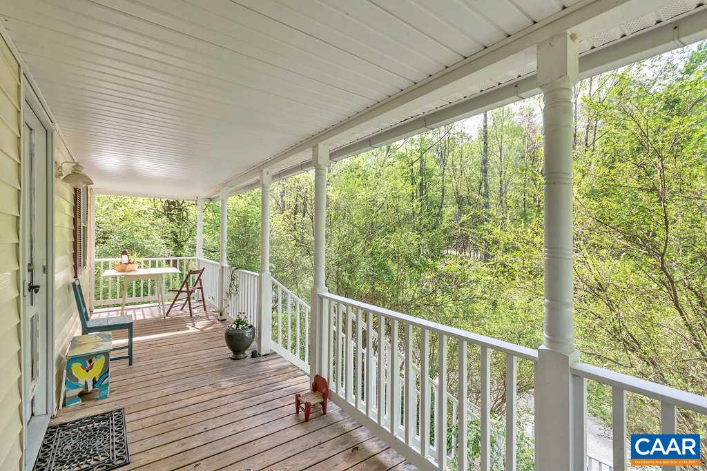 2908 Precinct Road Esmont, VA 22937 - Photo 3 of 23 a view of a balcony with wooden floor