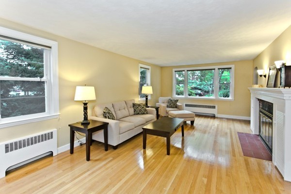 20 Spring Street Wakefield, MA 01880 - Photo 14 of 30 a living room with fireplace furniture and a window