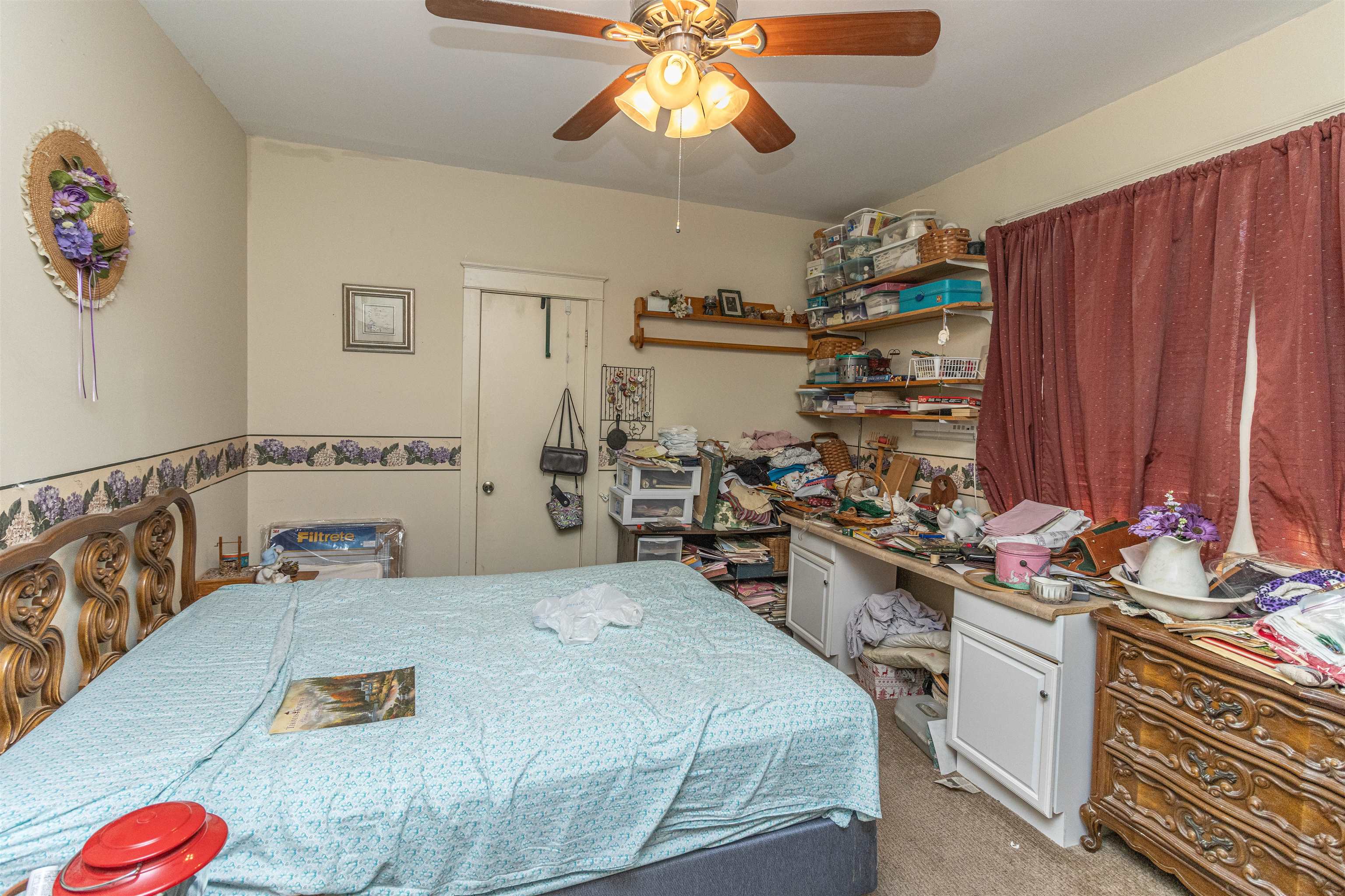 11945 Peavine Road Pocahontas, TN 38061 - Photo 18 of 23 a bedroom with bed and window